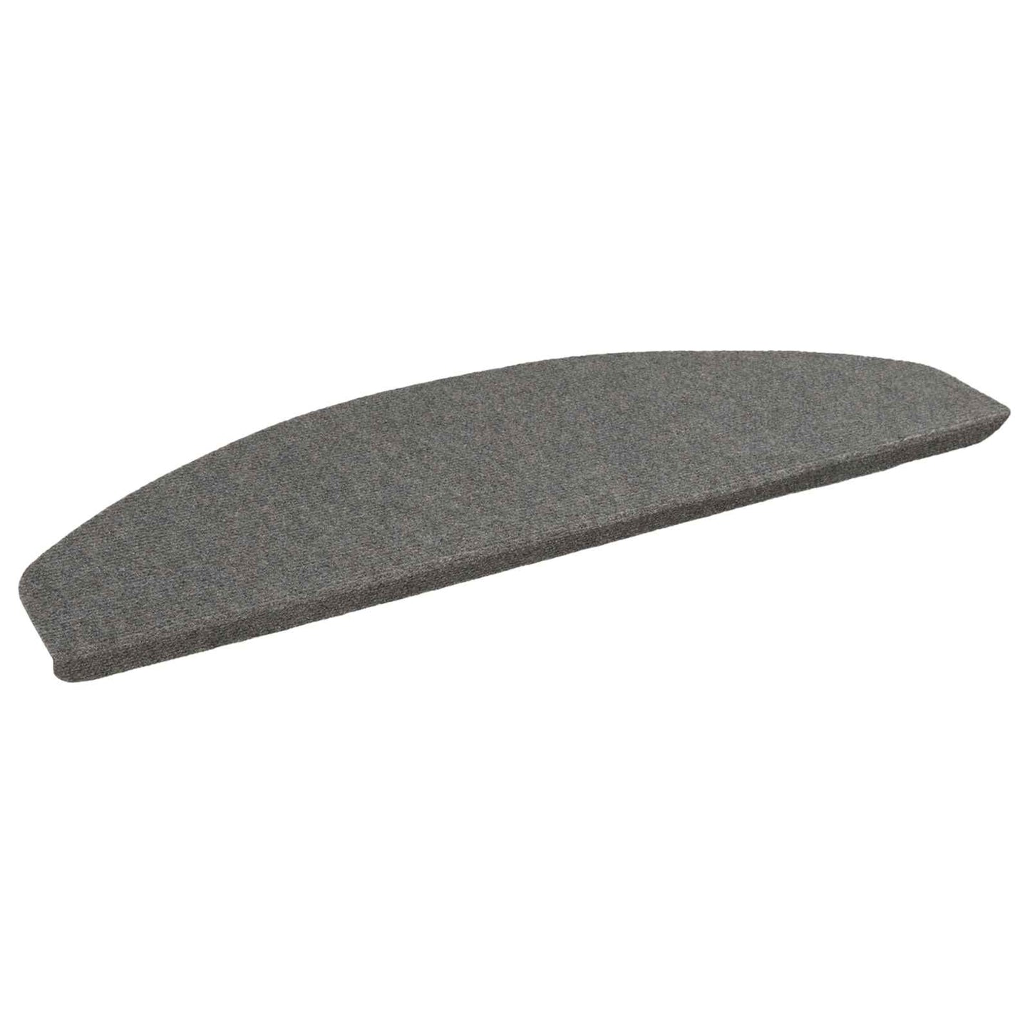 Self-adhesive Stair Mats 15 pcs Grey 80 x 28 x 3.5 cm
