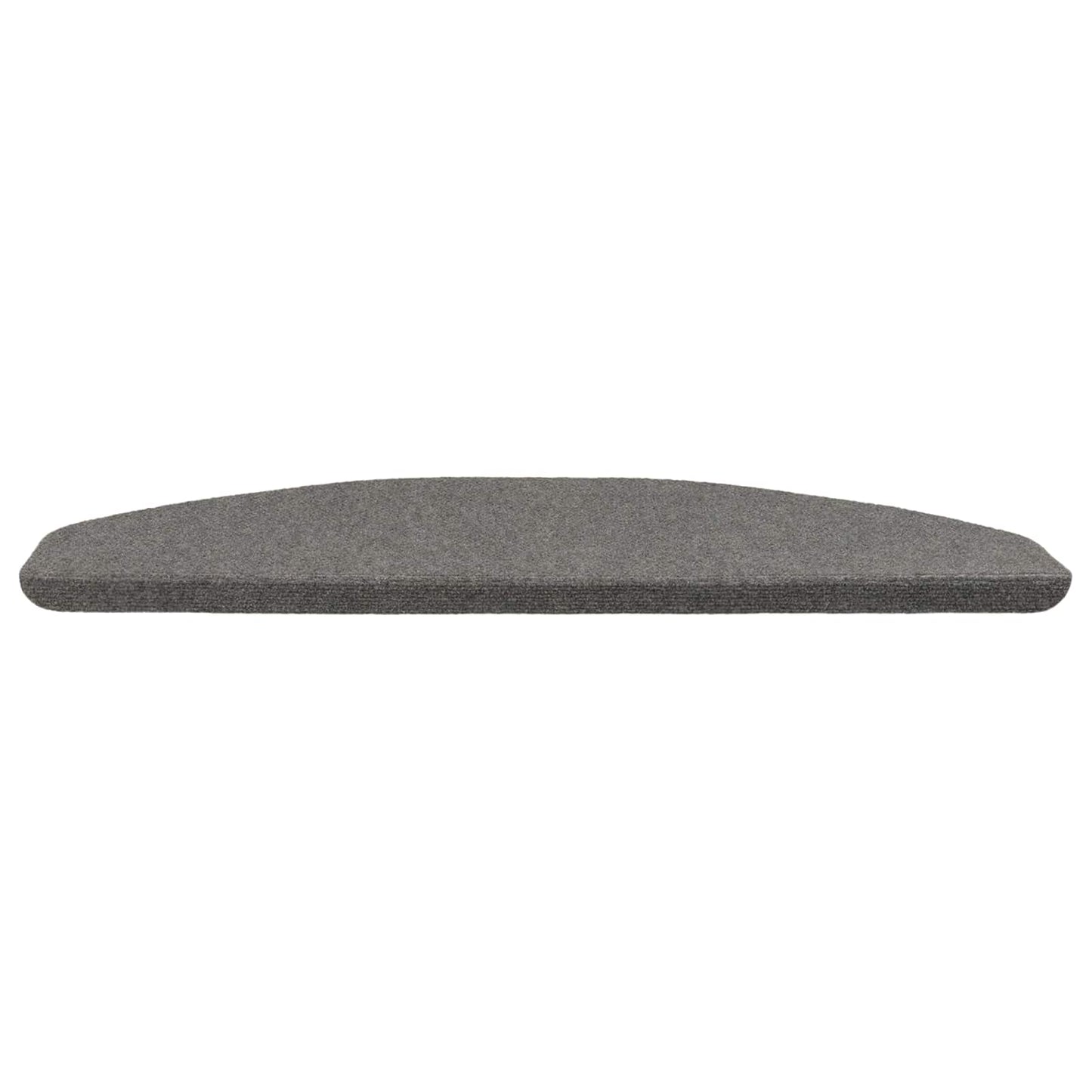 Self-adhesive Stair Mats 15 pcs Grey 80 x 28 x 3.5 cm