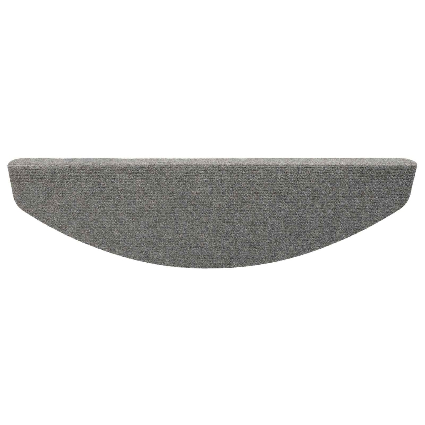 Self-adhesive Stair Mats 15 pcs Grey 80 x 28 x 3.5 cm
