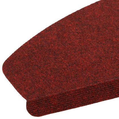 Self-adhesive Stair Mats 15 pcs Red 80 x 28 x 3.5 cm