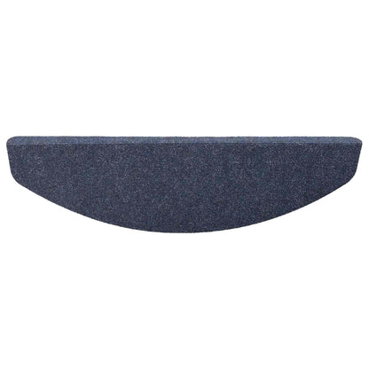 Self-adhesive Stair Mats 15 pcs Blue 80 x 28 x 3.5 cm