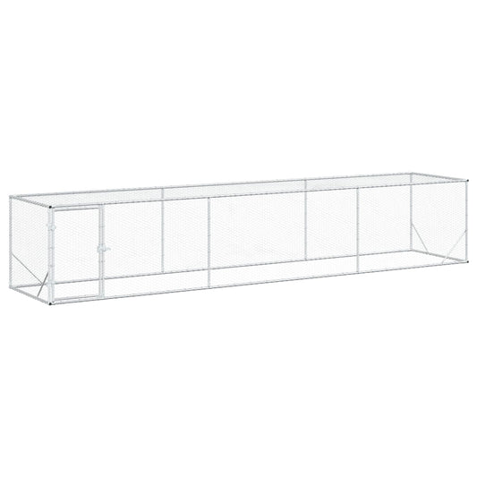 Chicken Yard Silver 500 x 100 x 100 cm Galvanised Steel