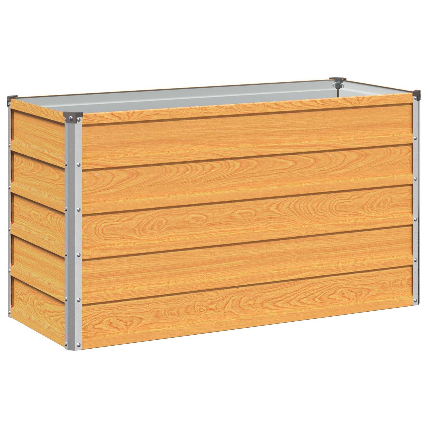 Raised Garden Bed Natural 100 x 40 x 55 cm cold-rolled steel