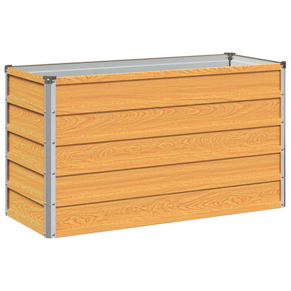 Raised Garden Bed Natural 100 x 40 x 55 cm cold-rolled steel