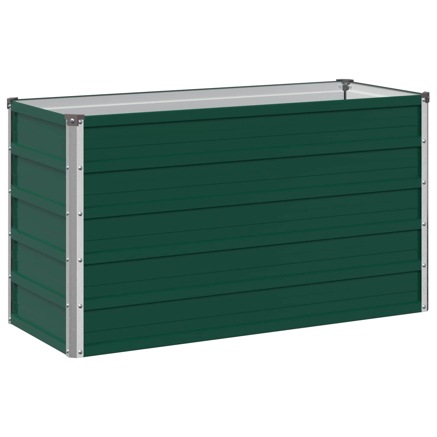Raised Garden Bed Green 100 x 40 x 55 cm cold-rolled steeel