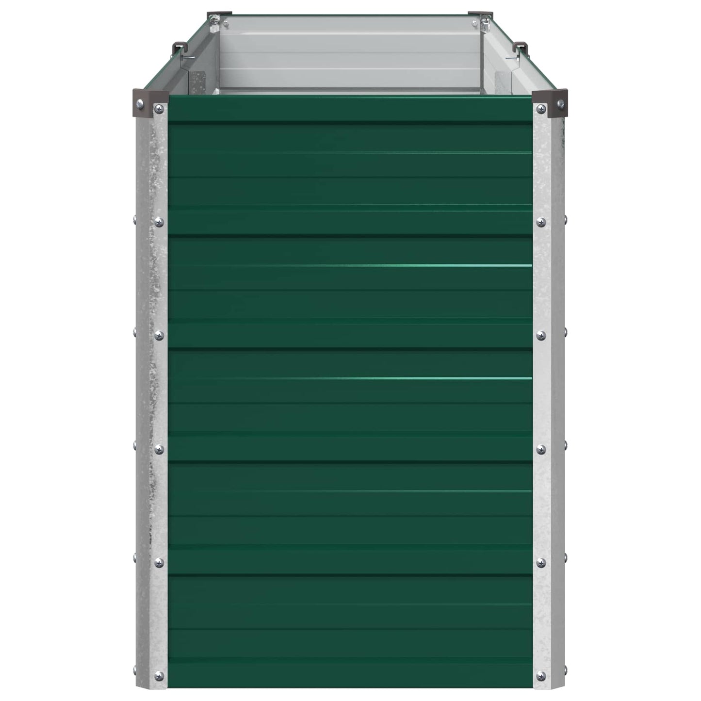 Raised Garden Bed Green 160 x 40 x 55 cm cold-rolled steeel