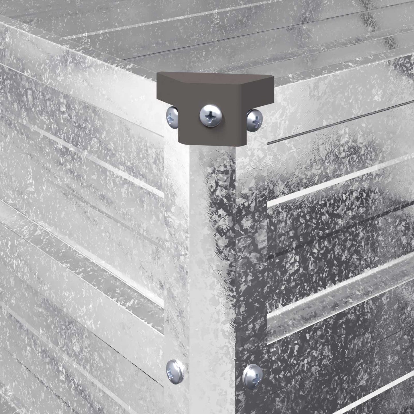 Raised Garden Bed Silver 160 x 40 x 55 cm galvanized