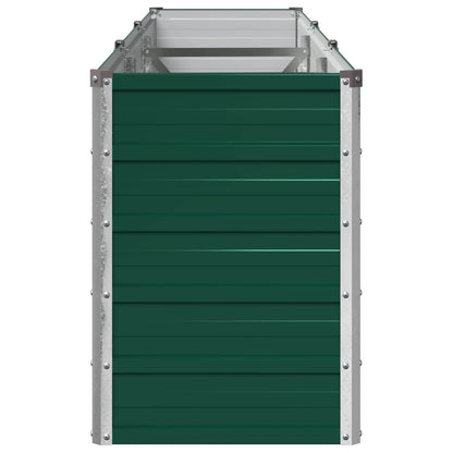 Raised Garden Bed Green 240 x 40 x 55 cm cold-rolled steeel