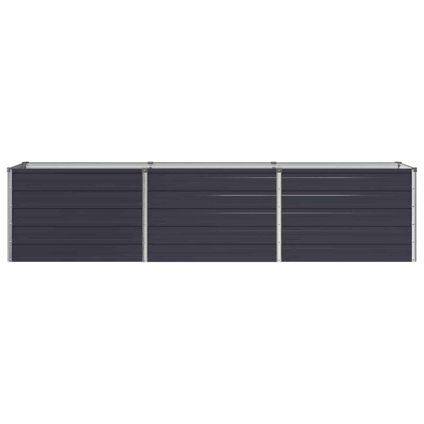 Raised Garden Bed Anthracite 240 x 40 x 55 cm cold-rolled steel