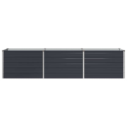 Raised Garden Bed Anthracite 240 x 40 x 55 cm cold-rolled steel