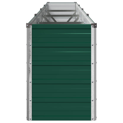 Raised Garden Bed Green 320 x 40 x 55 cm cold-rolled steeel