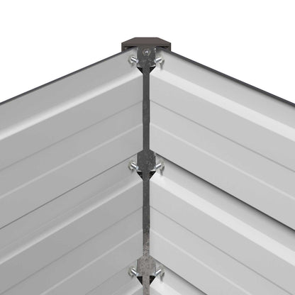 Raised Garden Bed Anthracite 320 x 40 x 55 cm cold-rolled steel