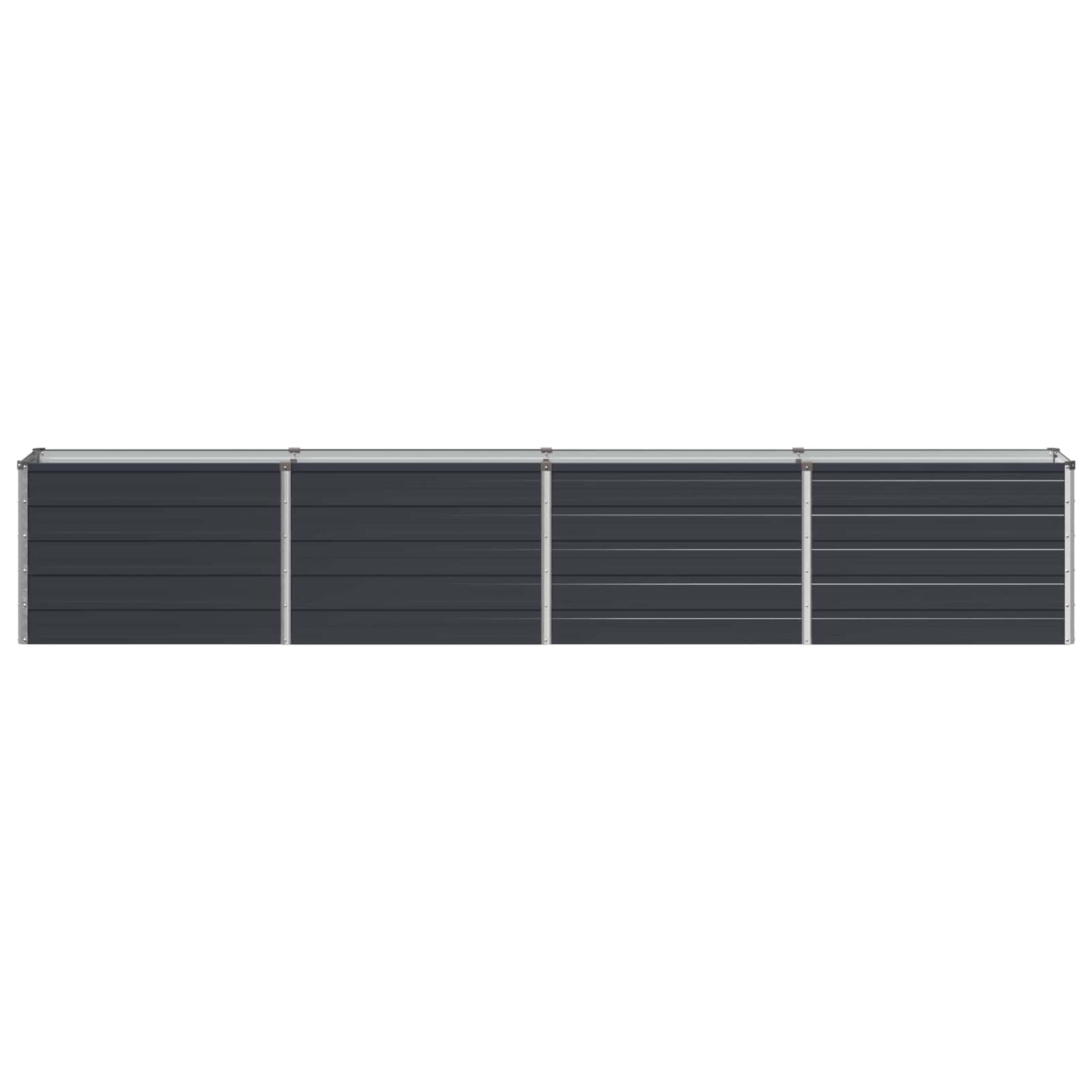 Raised Garden Bed Anthracite 320 x 40 x 55 cm cold-rolled steel