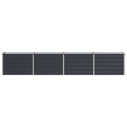 Raised Garden Bed Anthracite 320 x 40 x 55 cm cold-rolled steel