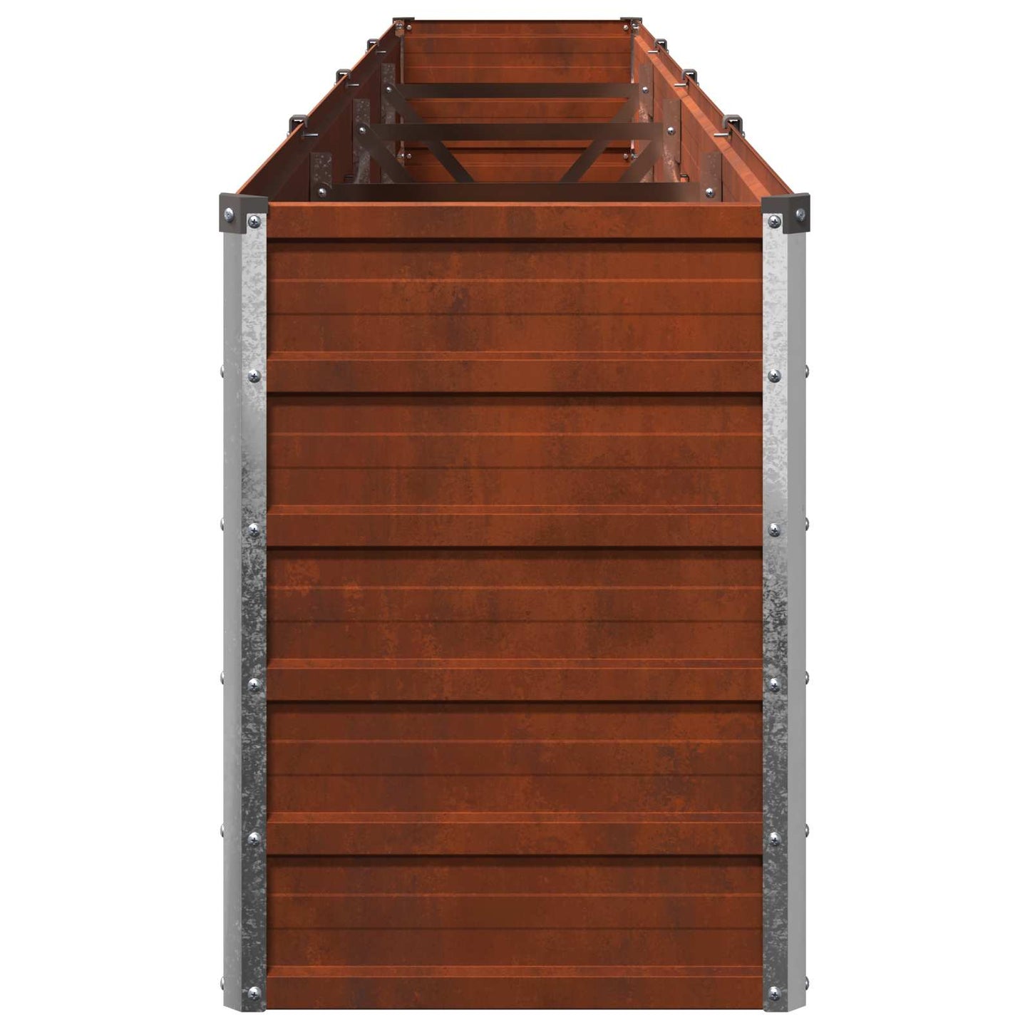 Raised Garden Bed Rusty 320 x 40 x 55 cm corton