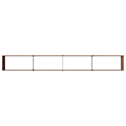 Raised Garden Bed Rusty 320 x 40 x 55 cm corton