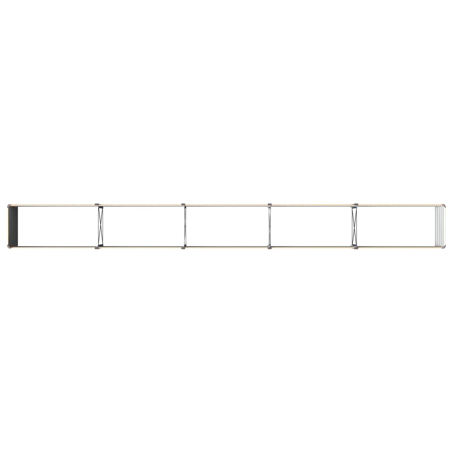Raised Garden Bed Natural 400 x 40 x 55 cm cold-rolled steel