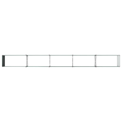 Raised Garden Bed Green 400 x 40 x 55 cm Galvanized steel