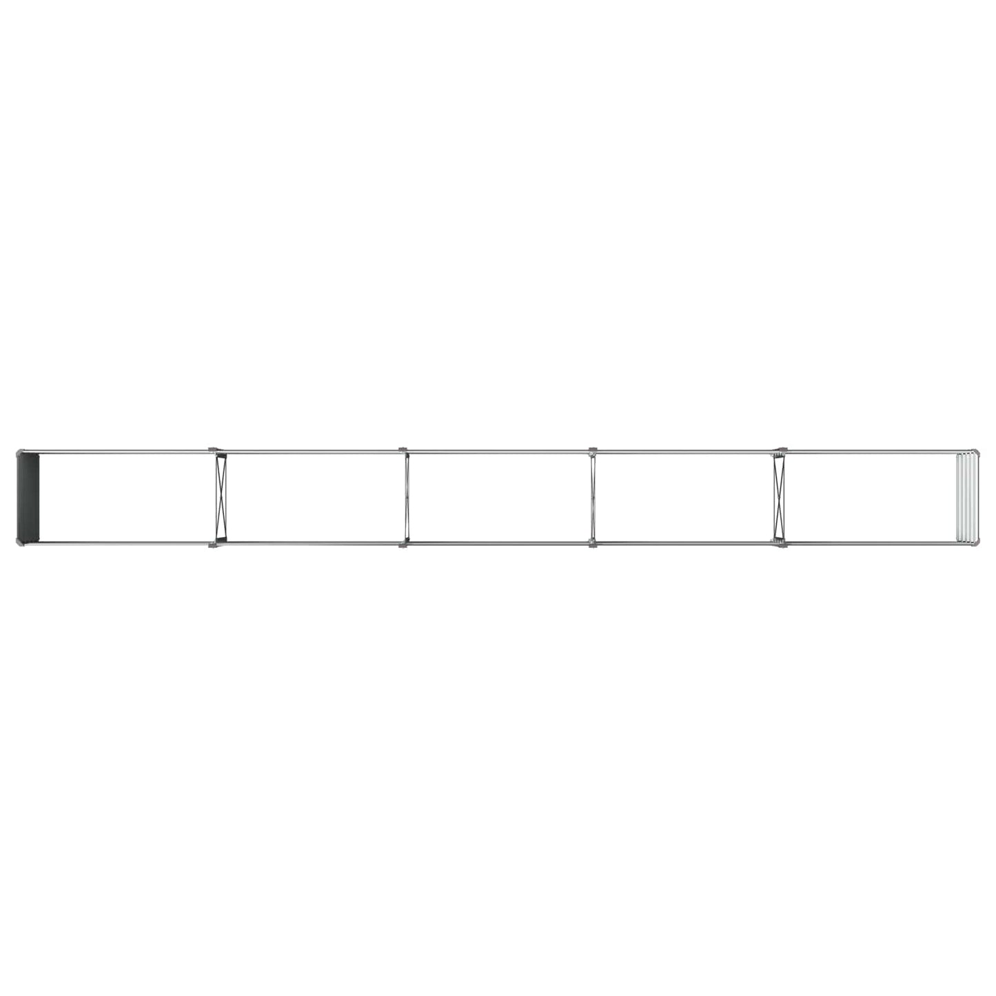 Raised Garden Bed Anthracite 400 x 40 x 55 cm cold-rolled steel