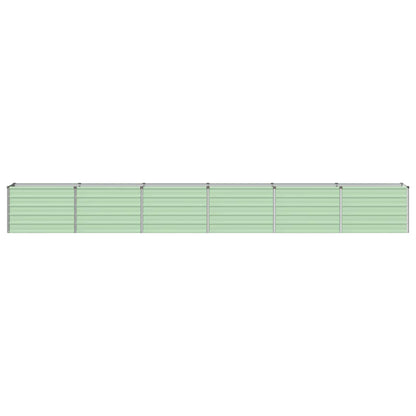 Raised Garden Bed Pastel Green 480 x 40 x 55 cm