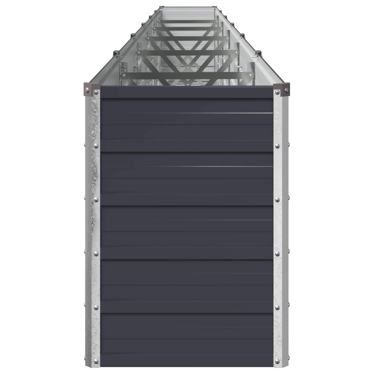 Raised Garden Bed Anthracite 600 x 40 x 55 cm cold-rolled steel