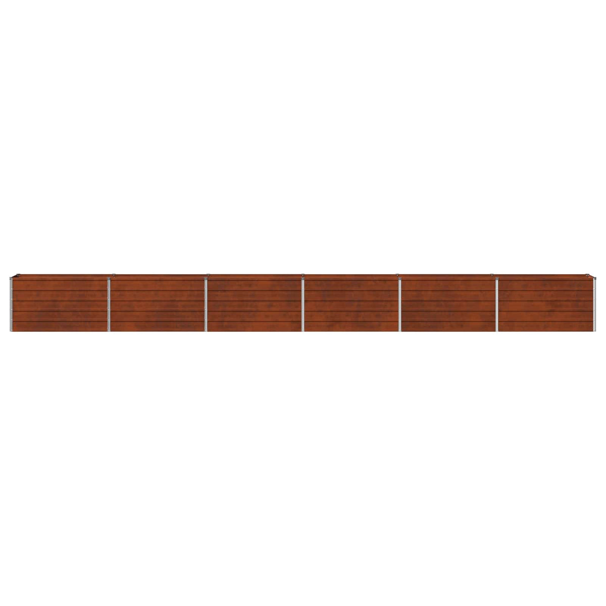 Raised Garden Bed Rusty 600 x 40 x 55 cm corton