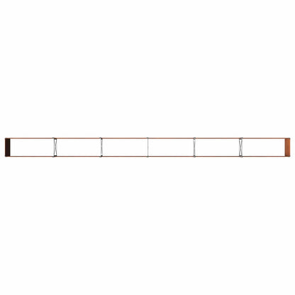 Raised Garden Bed Rusty 600 x 40 x 55 cm corton