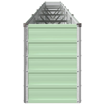 Raised Garden Bed Pastel Green 600 x 40 x 55 cm