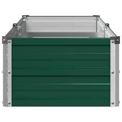 Raised Garden Bed Green 160 x 40 x 24 cm cold-rolled steeel