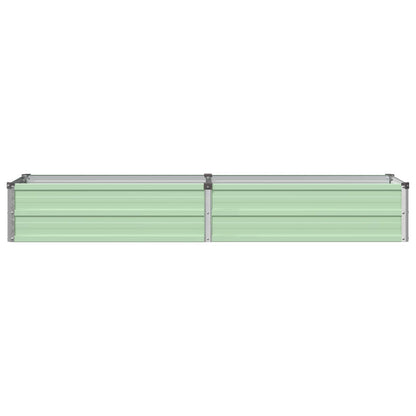 Raised Garden Bed Pastel Green 160 x 40 x 24 cm