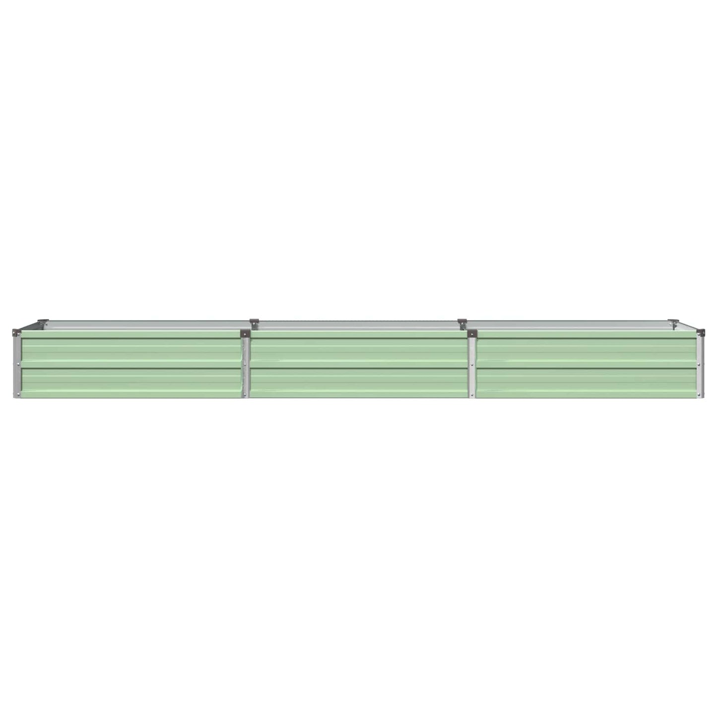 Raised Garden Bed Pastel Green 240 x 40 x 24 cm
