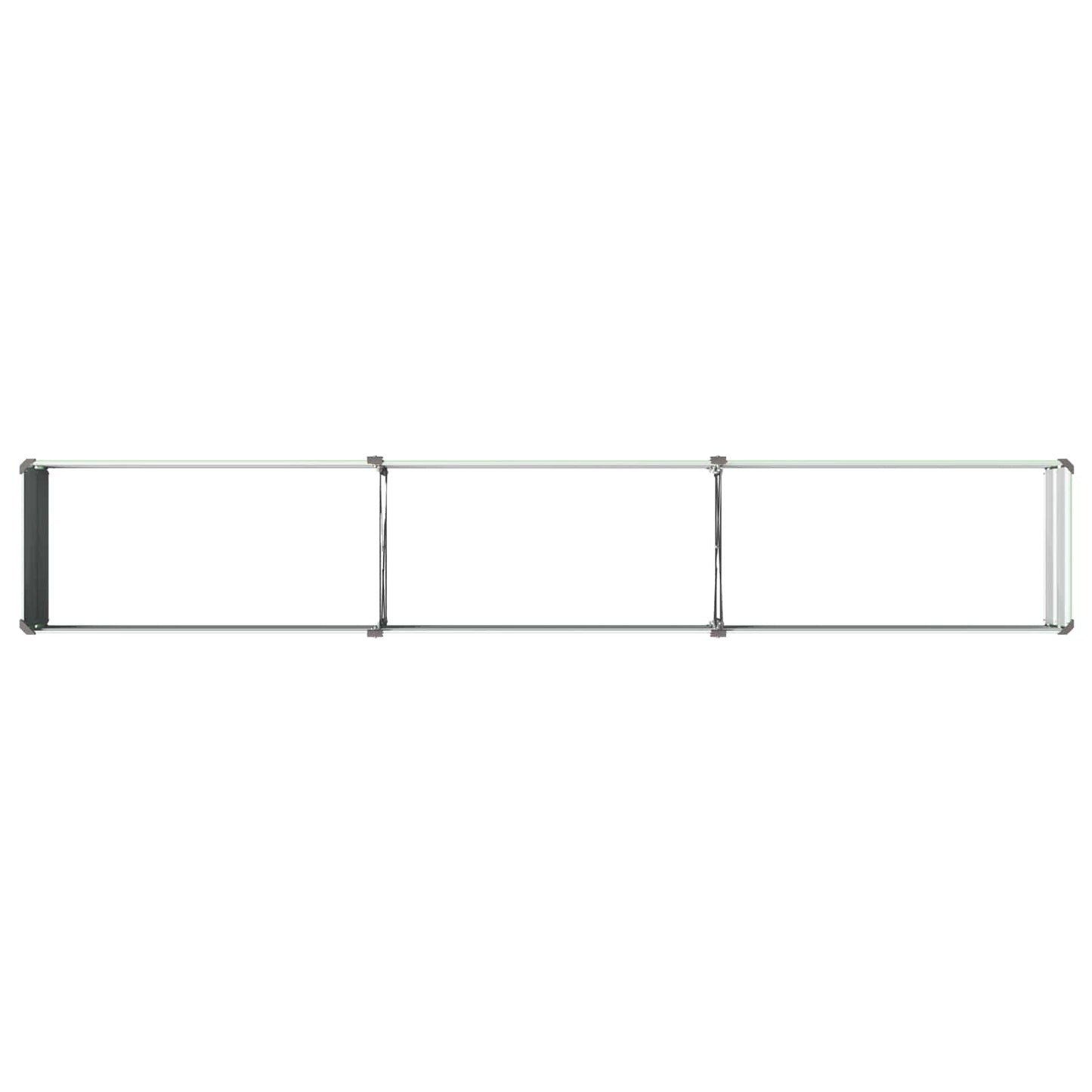 Raised Garden Bed Pastel Green 240 x 40 x 24 cm