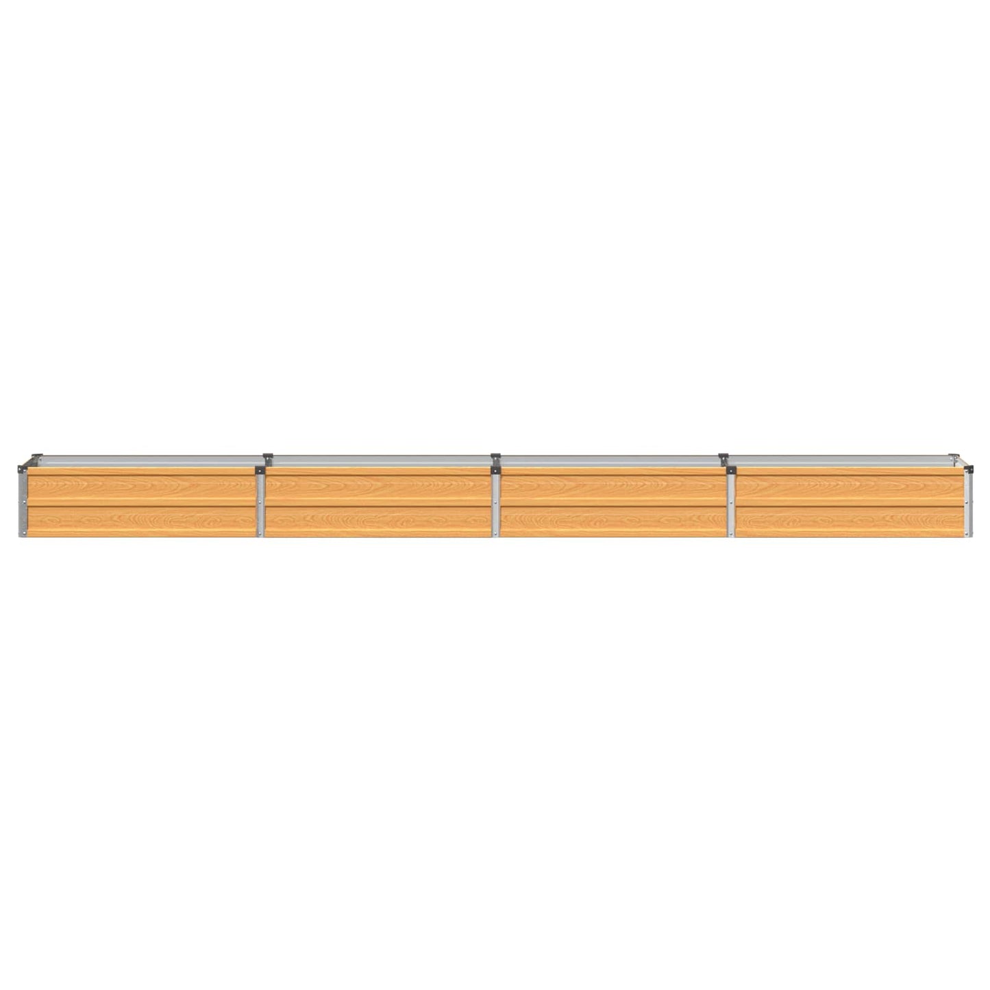 Raised Garden Bed Natural 320 x 40 x 24 cm cold-rolled steel