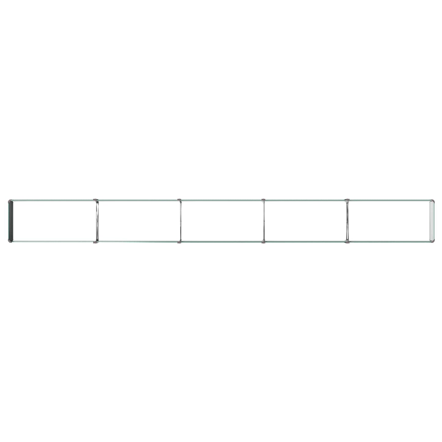 Raised Garden Bed Green 400 x 40 x 24 cm cold-rolled steeel