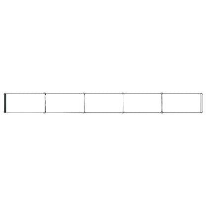 Raised Garden Bed Anthracite 400 x 40 x 24 cm cold-rolled steel