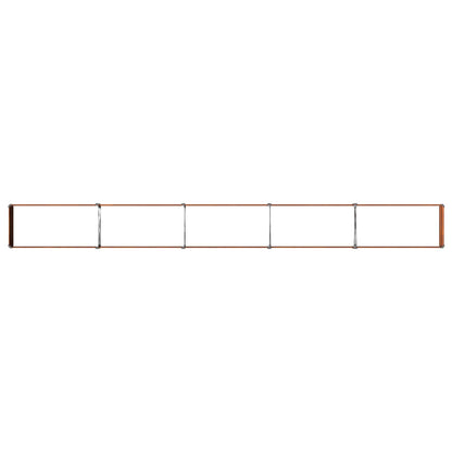 Raised Garden Bed Rusty 400 x 40 x 24 cm corton