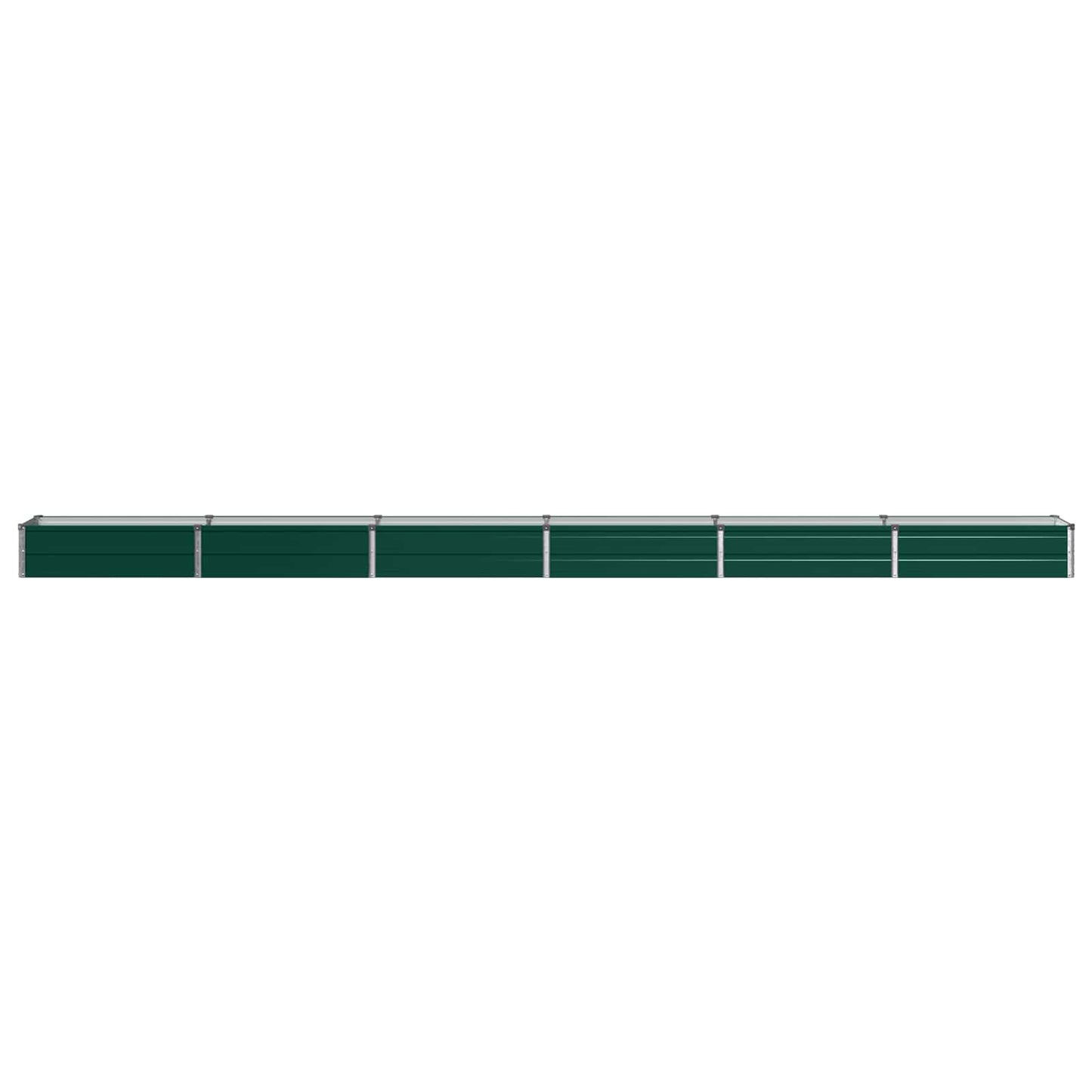 Raised Garden Bed Green 480 x 40 x 24 cm cold-rolled steeel