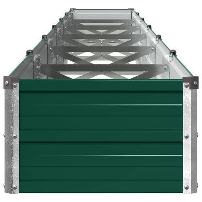 Raised Garden Bed Green 480 x 40 x 24 cm cold-rolled steeel