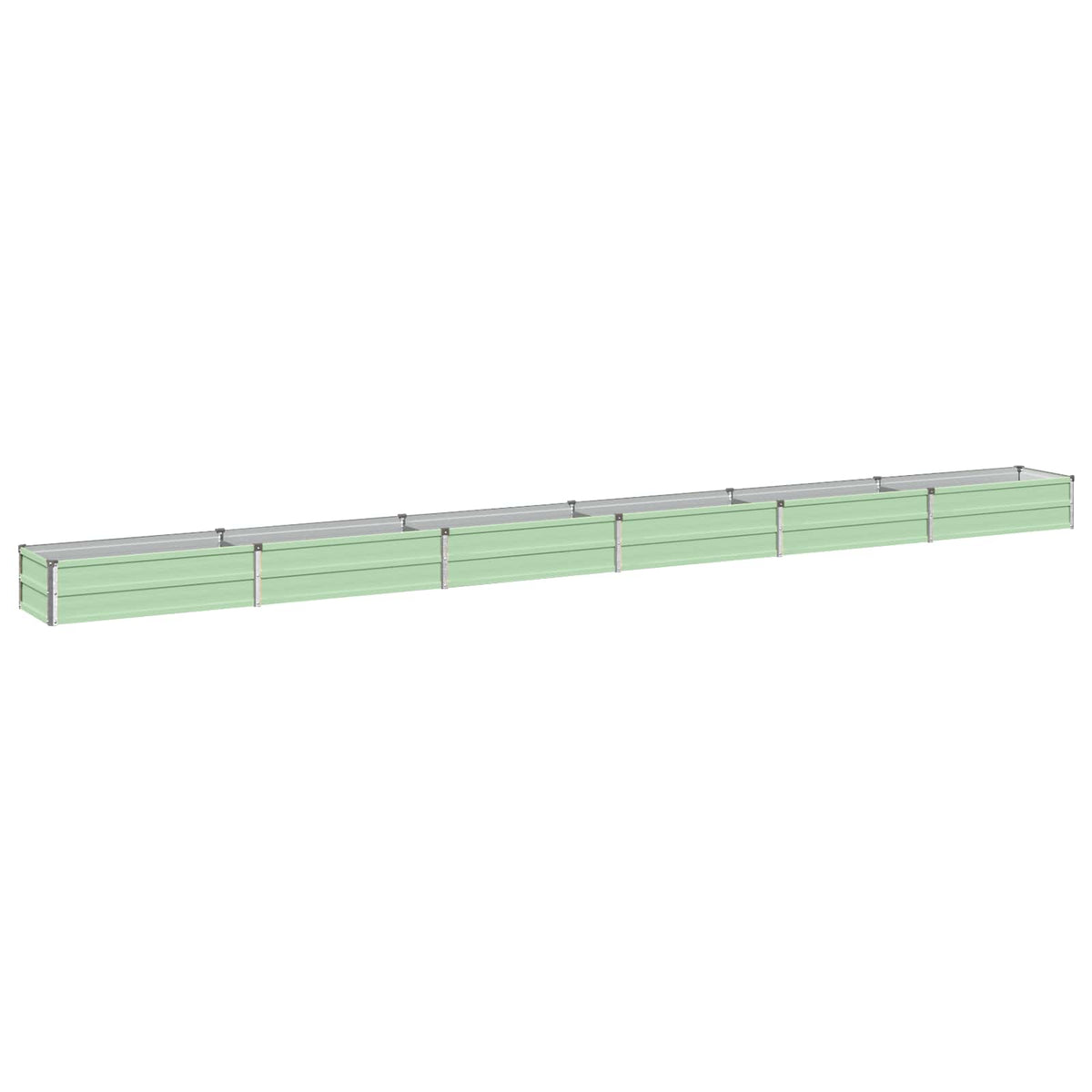 Raised Garden Bed Pastel Green 480 x 40 x 24 cm