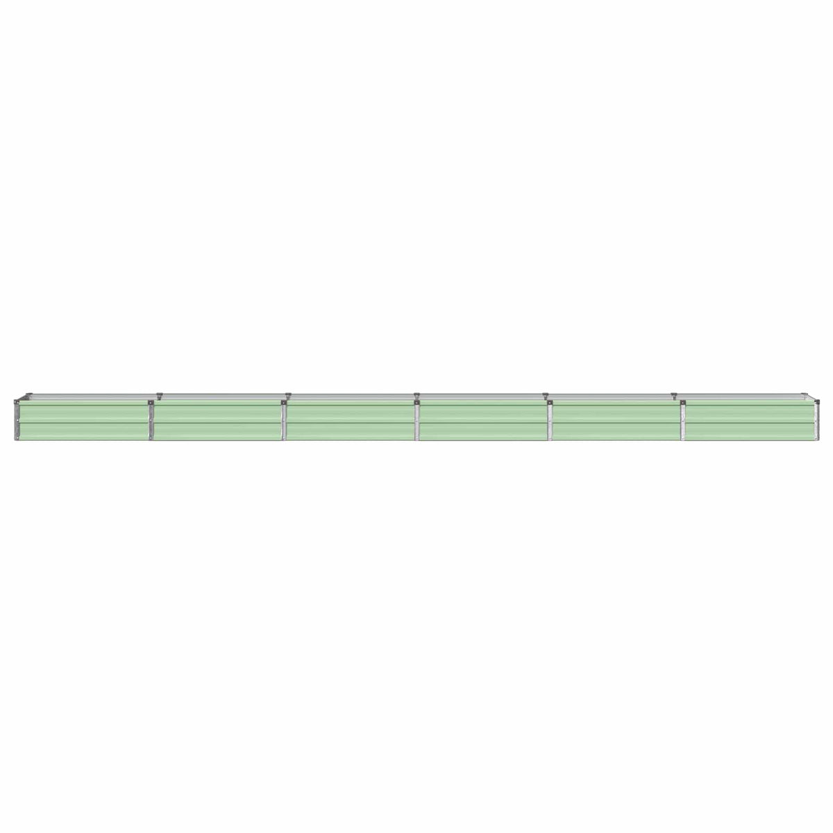 Raised Garden Bed Pastel Green 480 x 40 x 24 cm