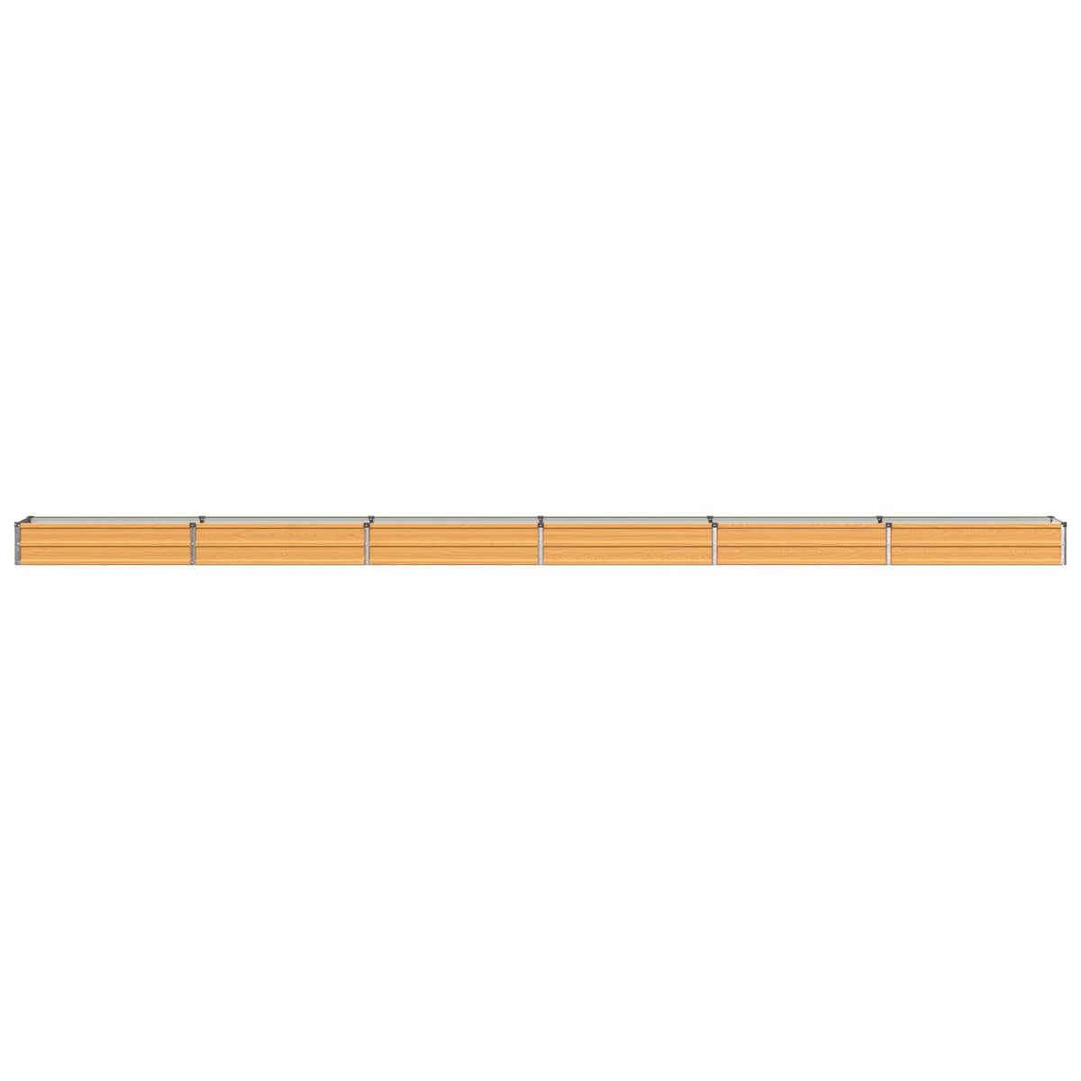 Raised Garden Bed Natural 600 x 40 x 24 cm cold-rolled steel
