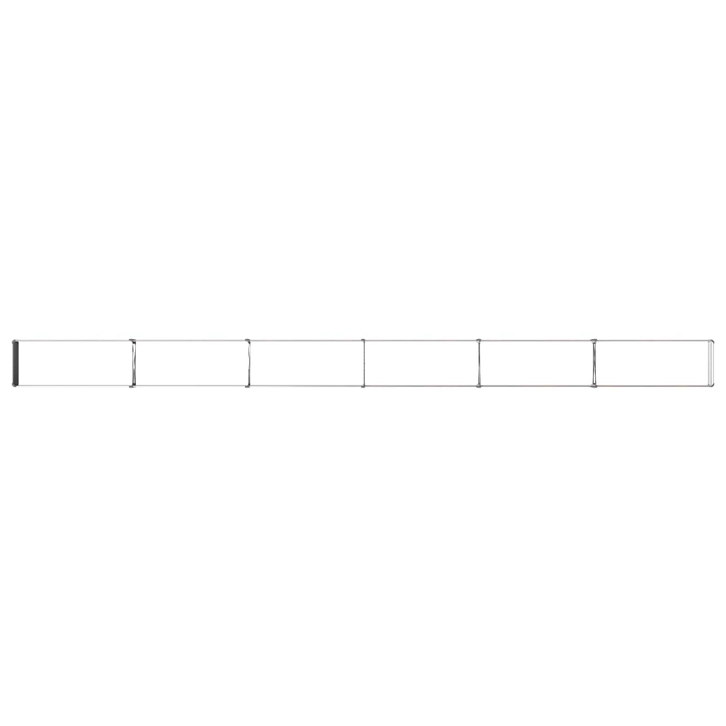 Raised Garden Bed Black 600 x 40 x 24 cm cold-rolled steel