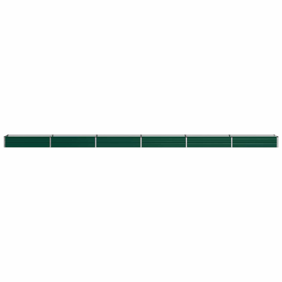 Raised Garden Bed Green 600 x 40 x 24 cm cold-rolled steeel