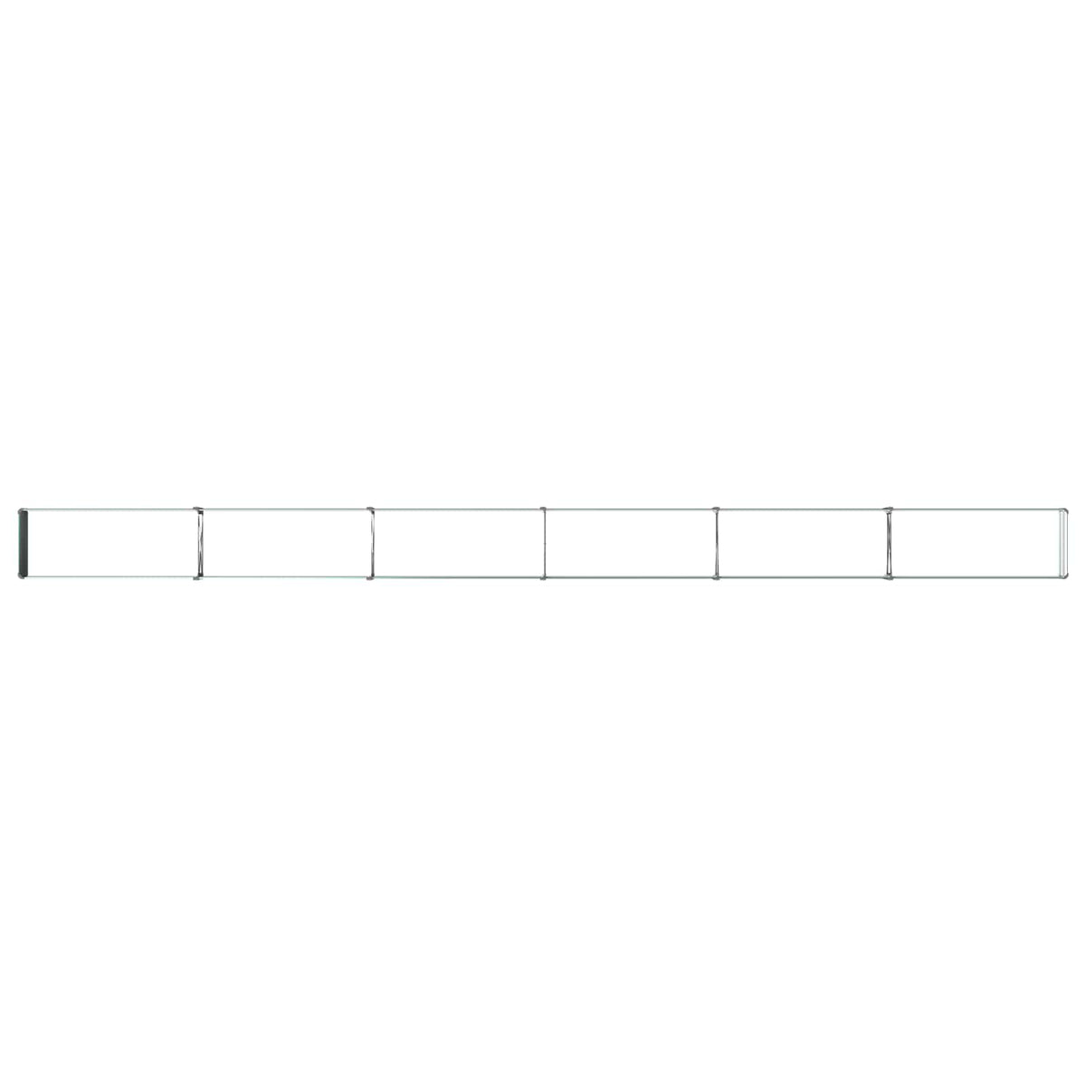 Raised Garden Bed Green 600 x 40 x 24 cm cold-rolled steeel