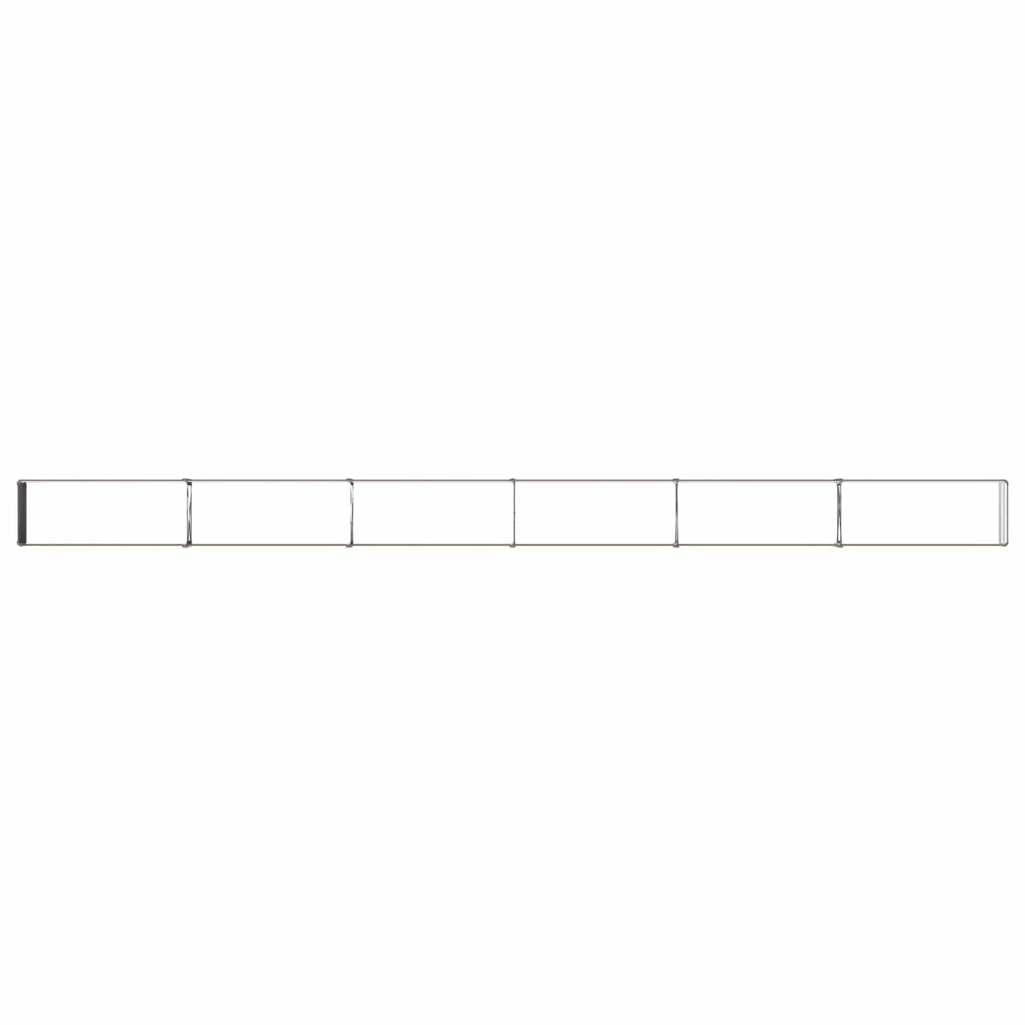 Raised Garden Bed Brown 600 x 40 x 24 cm cold-rolled steel