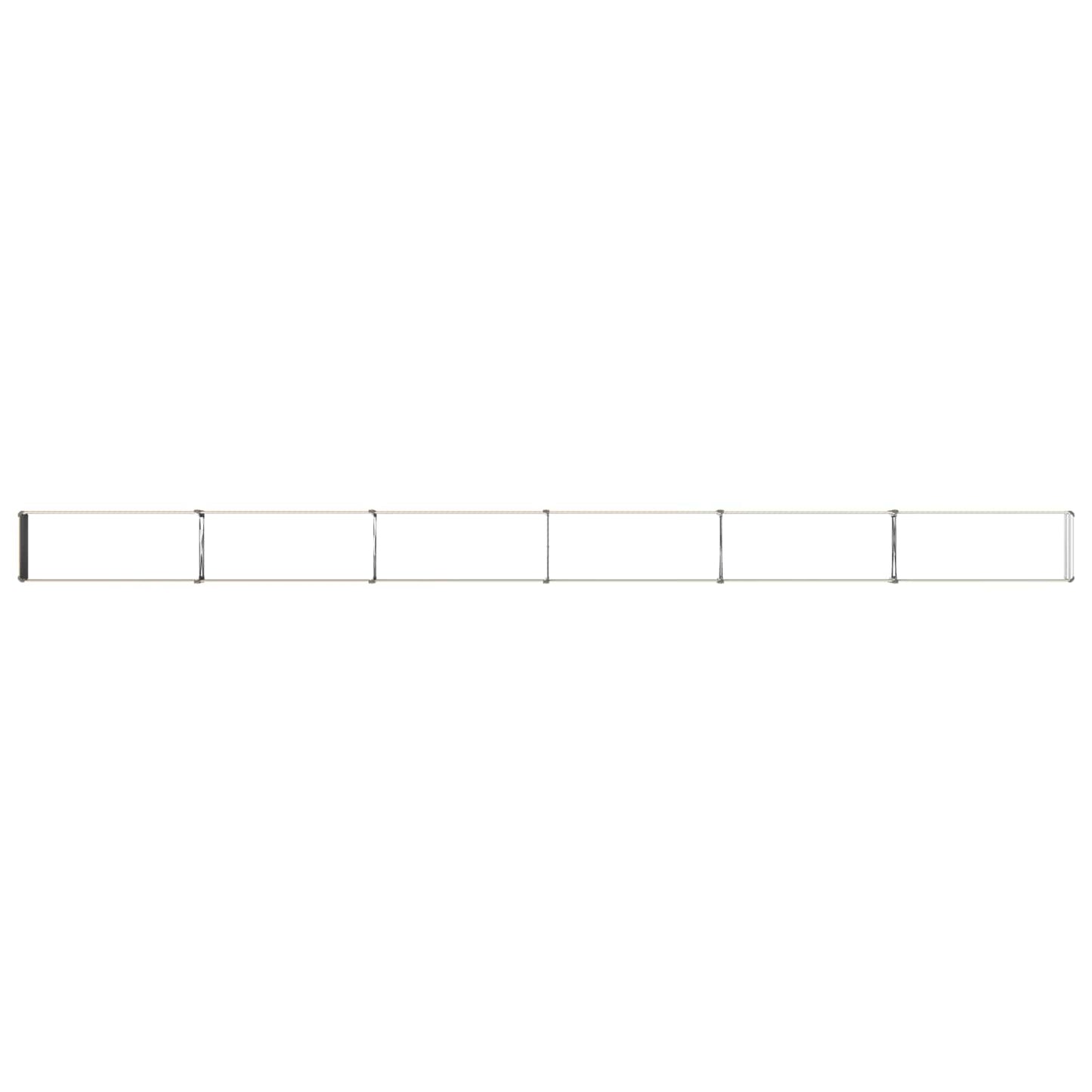 Raised Garden Bed Ivory 600 x 40 x 24 cm cold-rolled steel