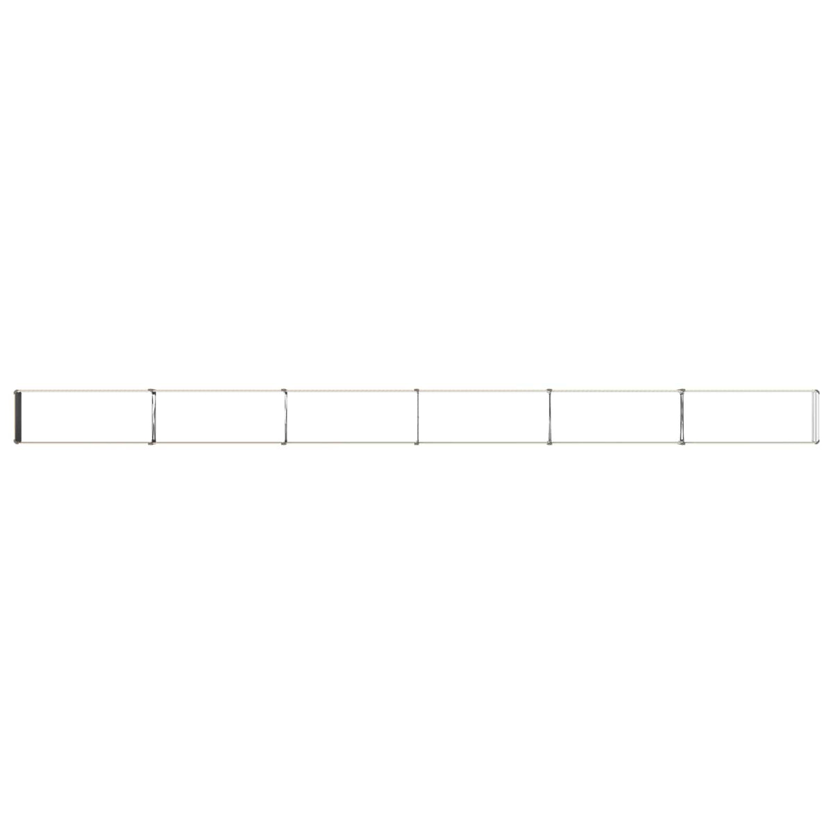 Raised Garden Bed Ivory 600 x 40 x 24 cm cold-rolled steel