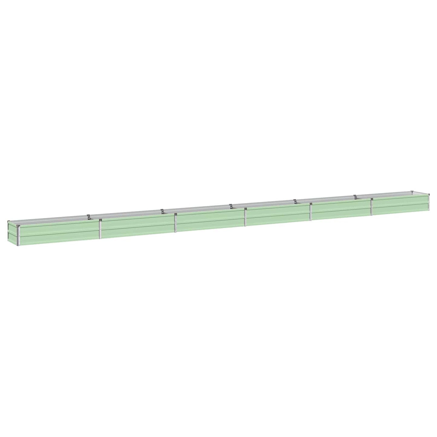 Raised Garden Bed Pastel Green 600 x 40 x 24 cm