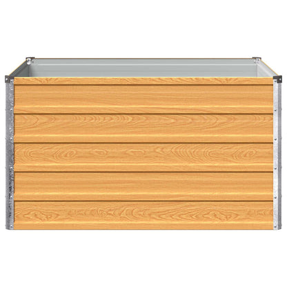 Raised Garden Bed Natural 100 x 80 x 55 cm cold-rolled steel