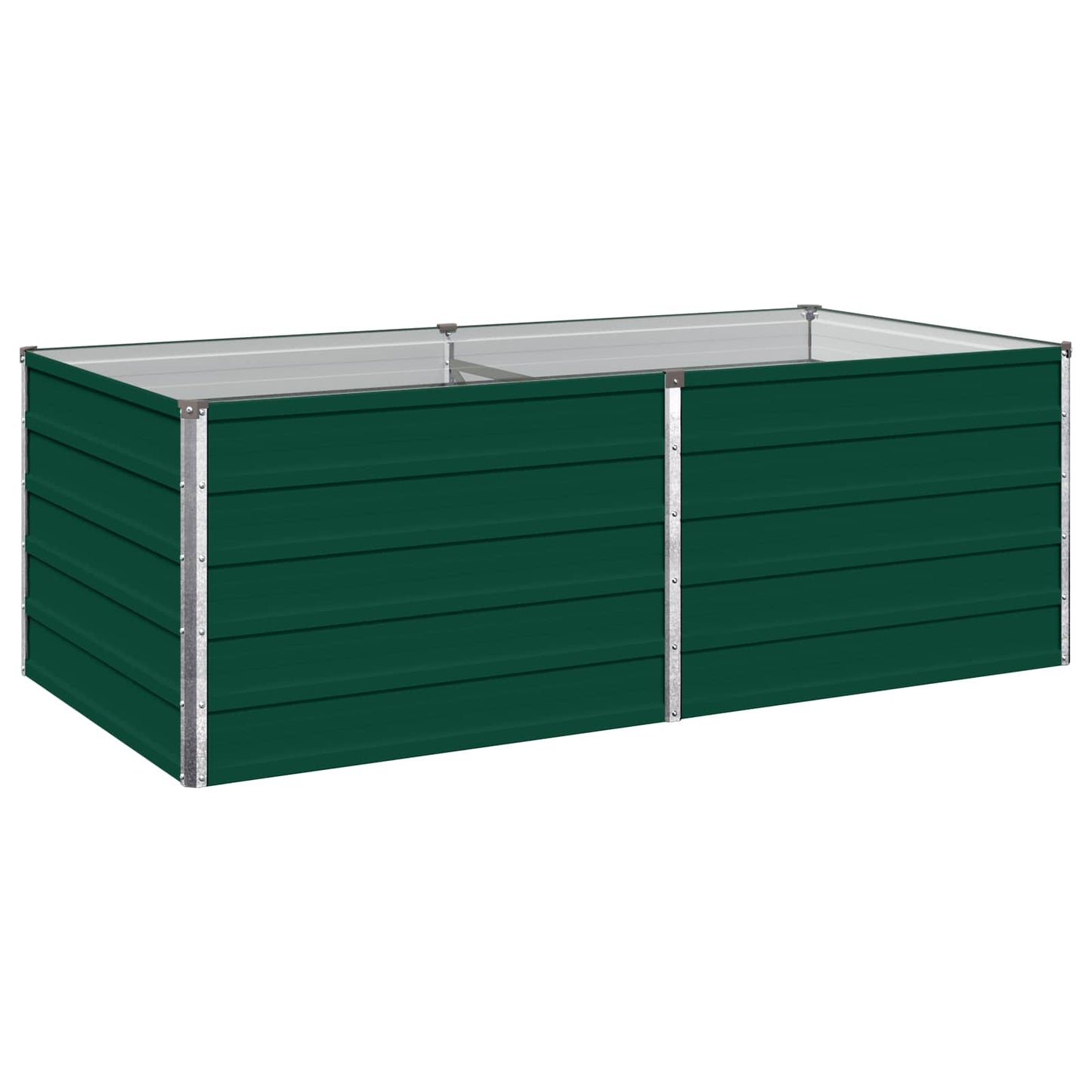Raised Garden Bed Green 160 x 80 x 55 cm cold-rolled steeel